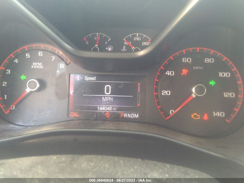 2016 GMC CANYON 4WD SLE - 1GTH6CEAXG1273861