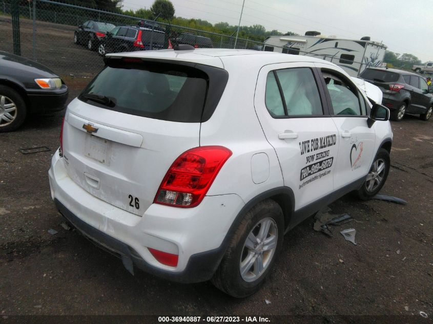 2020 CHEVROLET TRAX LS - KL7CJKSB9LB317429