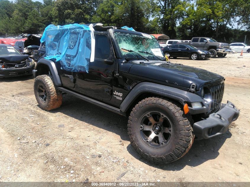 2018 JEEP WRANGLER UNLIMITED SPORT - 1C4HJXDNXJW198759