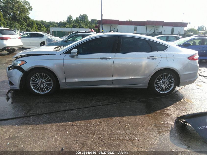 2016 FORD FUSION SE - 3FA6P0HD3GR377600