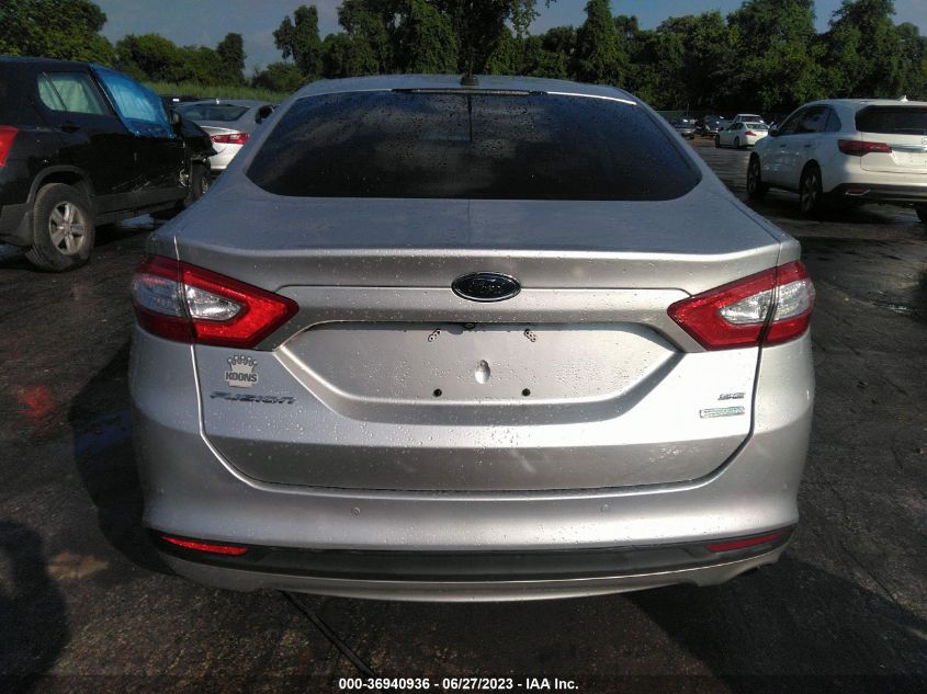 2016 FORD FUSION SE - 3FA6P0HD3GR377600