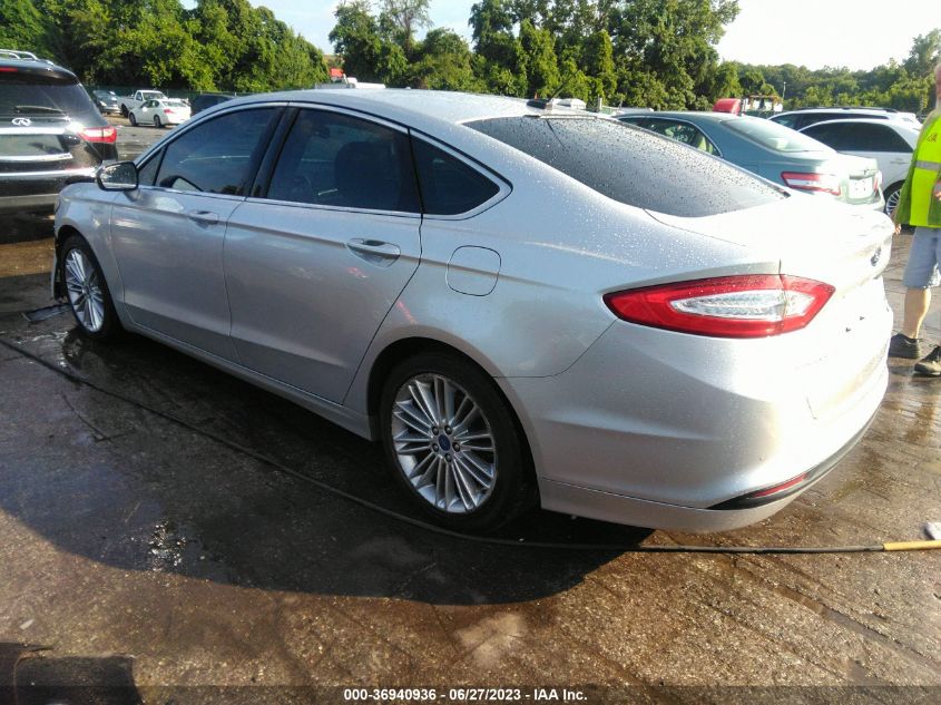 2016 FORD FUSION SE - 3FA6P0HD3GR377600