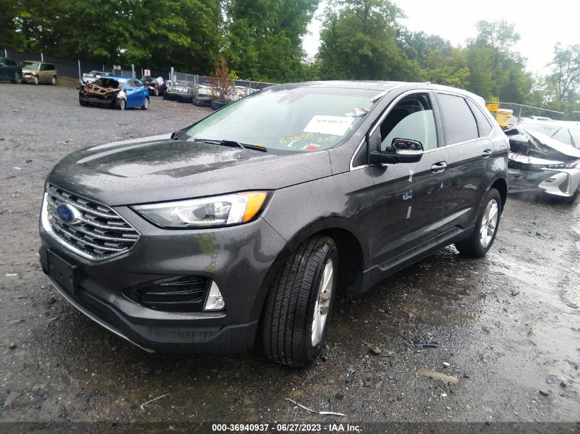 2FMPK4J94KBB11418 2019 FORD EDGE, photo no. 2