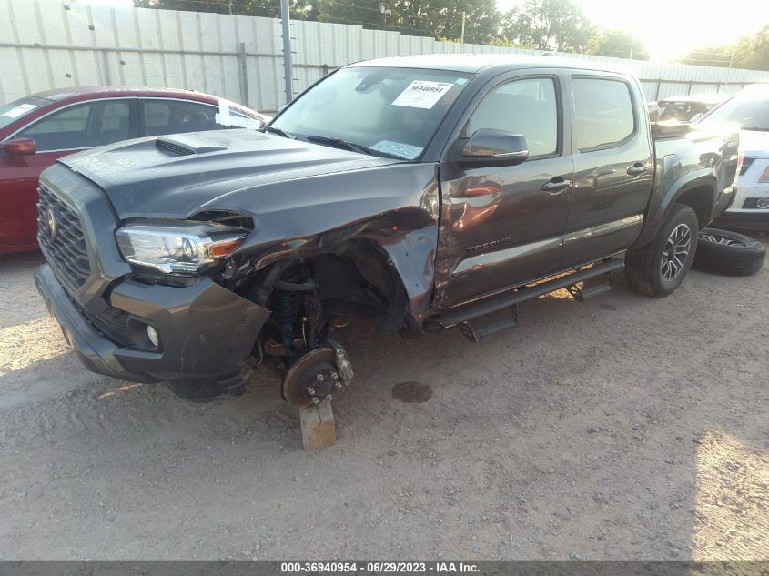 2020 TOYOTA TACOMA 4WD TRD SPORT - 5TFCZ5AN0LX223662