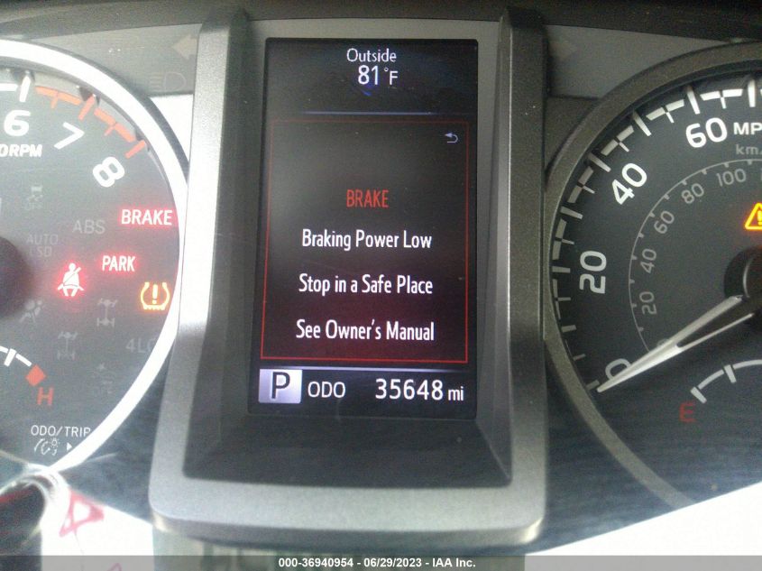 2020 TOYOTA TACOMA 4WD TRD SPORT - 5TFCZ5AN0LX223662