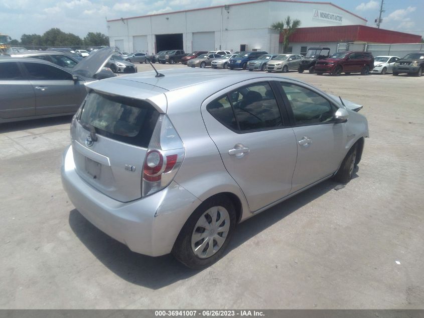 2013 TOYOTA PRIUS C - JTDKDTB37D1534487