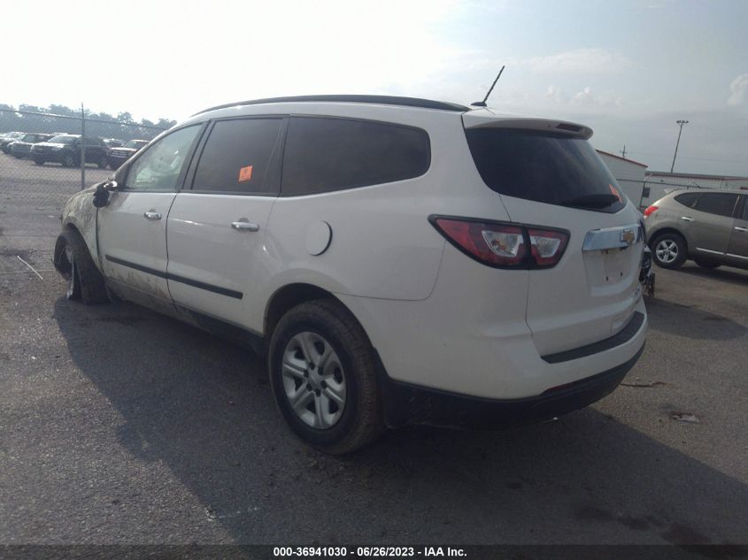 2015 CHEVROLET TRAVERSE LS - 1GNKRFKD8FJ306598
