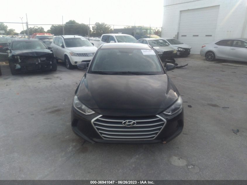 2017 HYUNDAI ELANTRA SE/VALUE EDITION/LIMITED - 5NPD74LF6HH079399