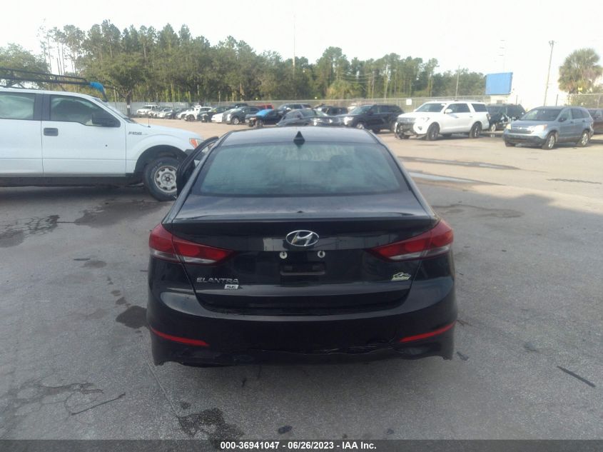 2017 HYUNDAI ELANTRA SE/VALUE EDITION/LIMITED - 5NPD74LF6HH079399