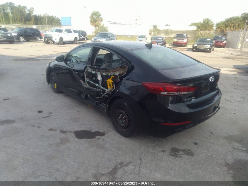 2017 HYUNDAI ELANTRA SE/VALUE EDITION/LIMITED - 5NPD74LF6HH079399