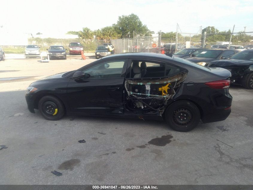 2017 HYUNDAI ELANTRA SE/VALUE EDITION/LIMITED - 5NPD74LF6HH079399