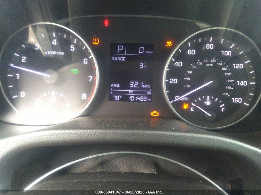 2017 HYUNDAI ELANTRA SE/VALUE EDITION/LIMITED - 5NPD74LF6HH079399