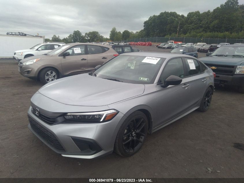 2022 HONDA CIVIC SEDAN SPORT - 2HGFE2F56NH607471