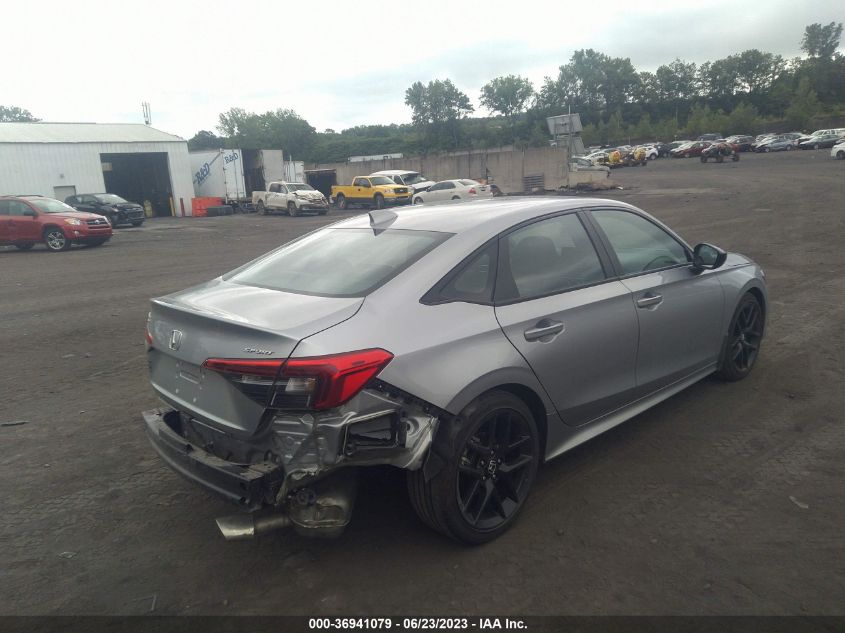 2022 HONDA CIVIC SEDAN SPORT - 2HGFE2F56NH607471