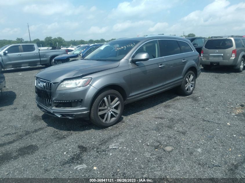 2014 AUDI Q7 3.0L TDI PREMIUM PLUS - WA1LMAFE6ED001741