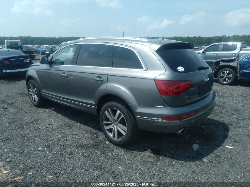 2014 AUDI Q7 3.0L TDI PREMIUM PLUS - WA1LMAFE6ED001741
