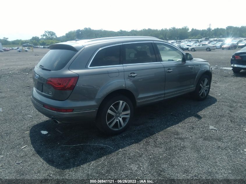 2014 AUDI Q7 3.0L TDI PREMIUM PLUS - WA1LMAFE6ED001741