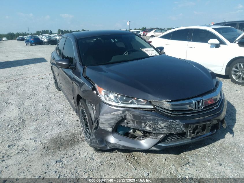 2016 HONDA ACCORD SEDAN LX - 1HGCR2F30GA185818