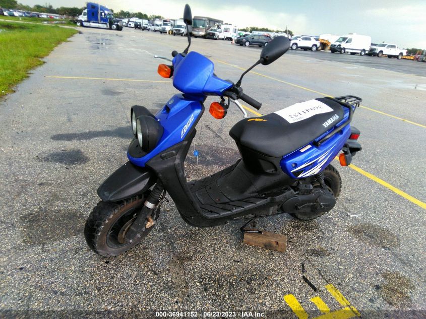 2005 YAMAHA YW50 AP ZUMA - LPRSA20A75A607034