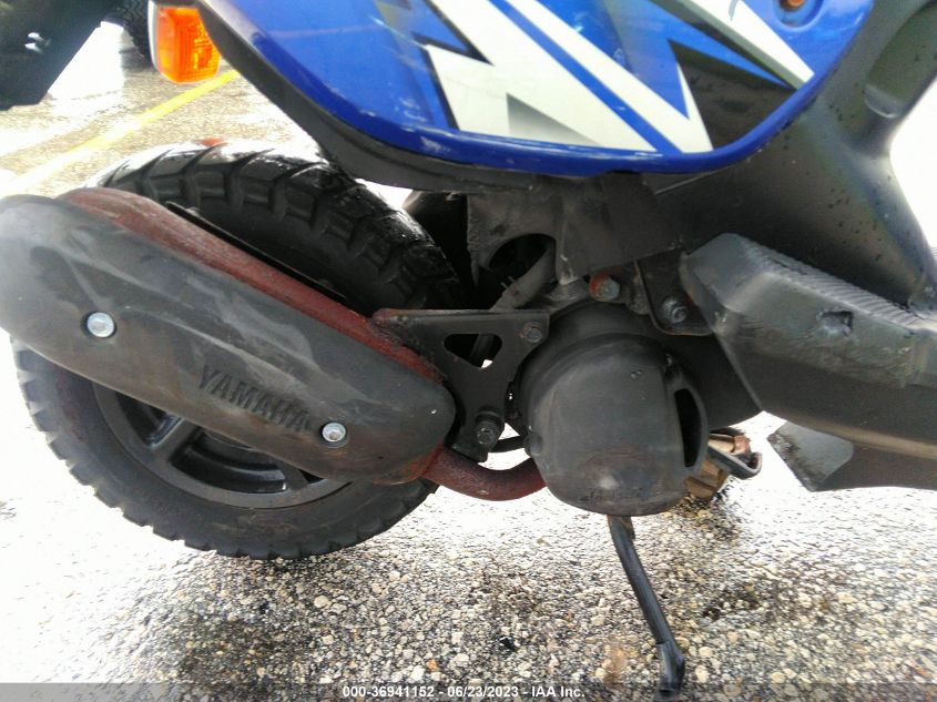 2005 YAMAHA YW50 AP ZUMA - LPRSA20A75A607034