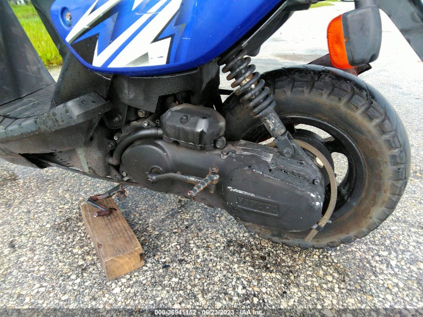 2005 YAMAHA YW50 AP ZUMA - LPRSA20A75A607034