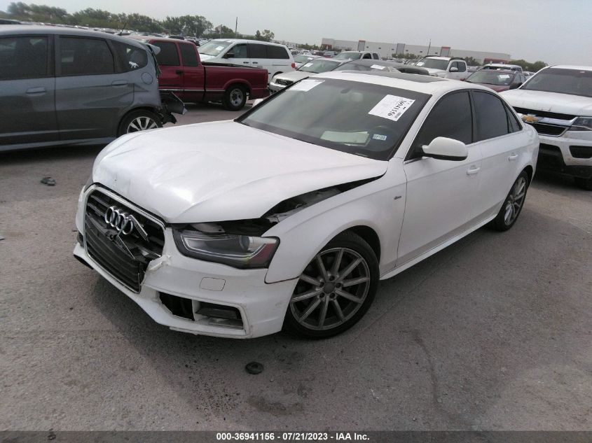2014 AUDI A4 PREMIUM PLUS - WAUFFAFL3EN034750