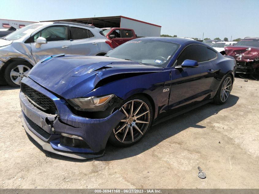 1FA6P8CF2F5305747 2015 FORD MUSTANG, photo no. 2