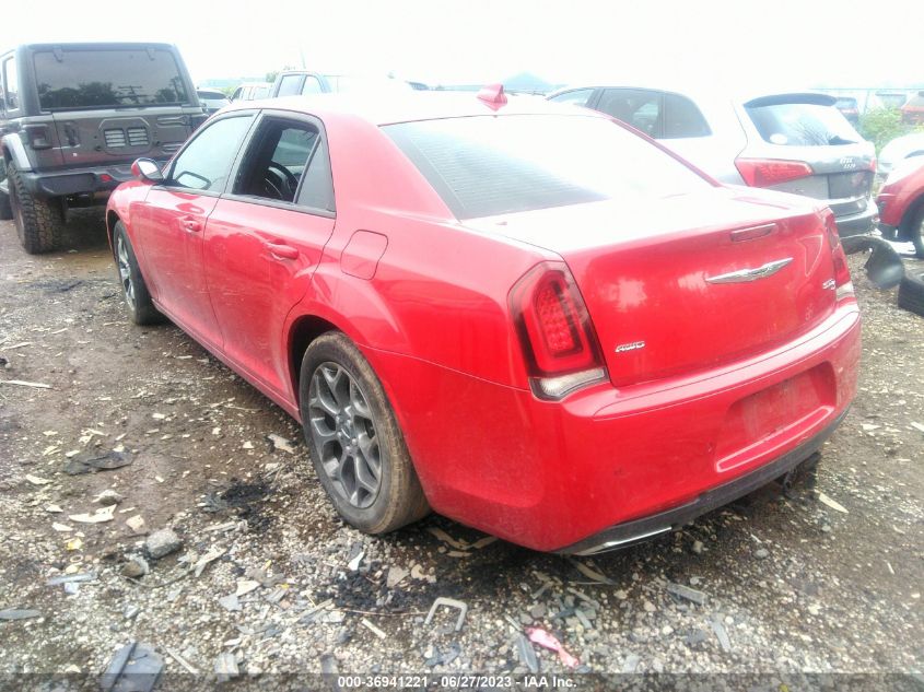 2017 CHRYSLER 300 300S - 2C3CCAGGXHH622324