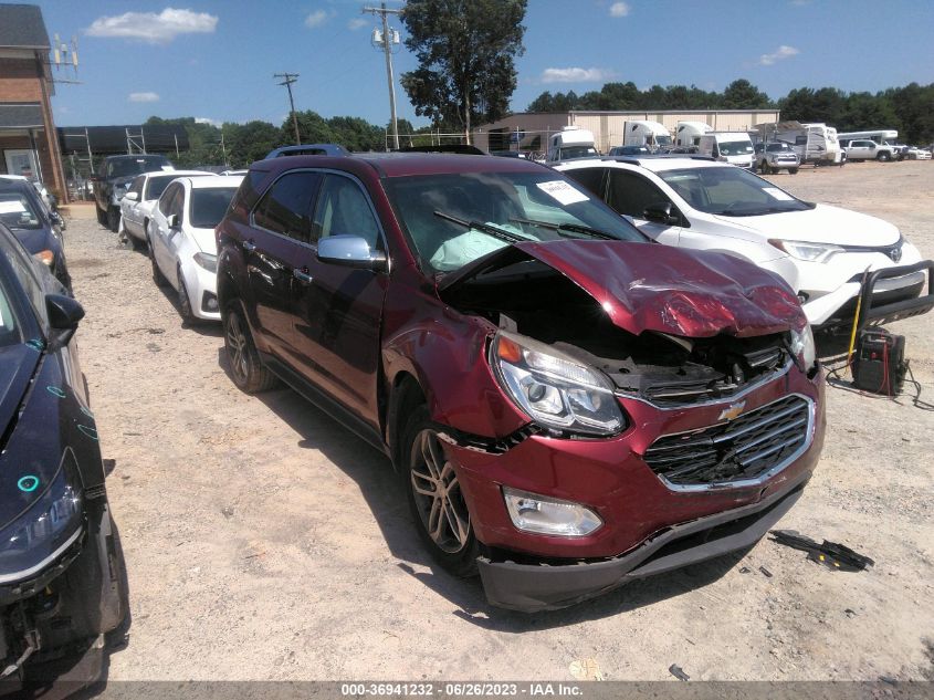 2016 CHEVROLET EQUINOX LTZ - 2GNALDEK3G6237197