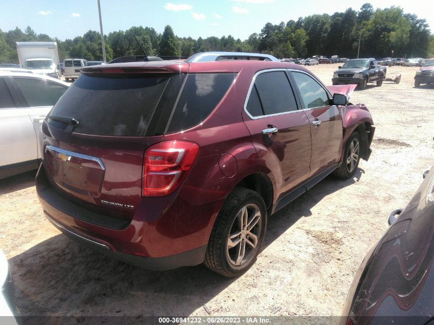 2016 CHEVROLET EQUINOX LTZ - 2GNALDEK3G6237197