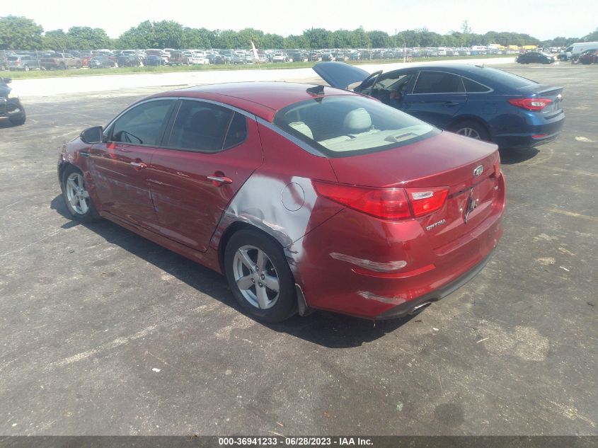 2014 KIA OPTIMA LX - 5XXGM4A77EG348549