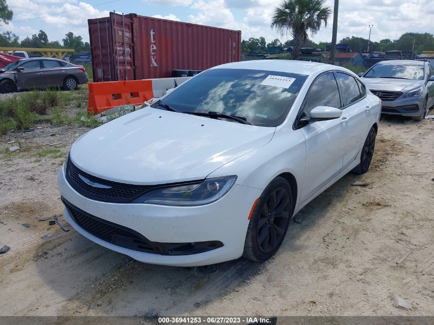 2015 CHRYSLER 200 S - 1C3CCCBG9FN516096
