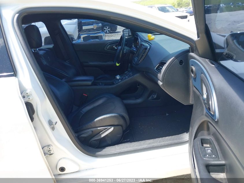 2015 CHRYSLER 200 S - 1C3CCCBG9FN516096