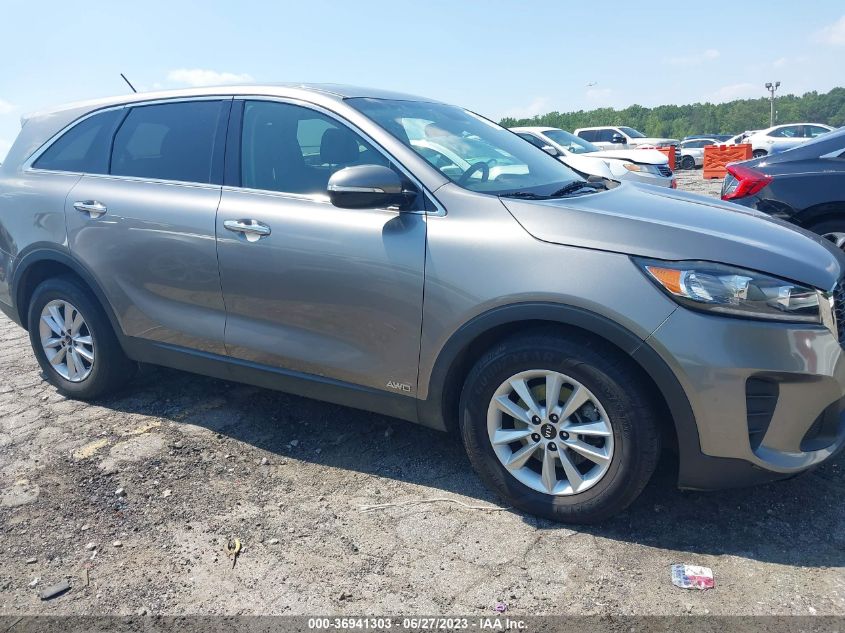 2019 KIA SORENTO LX V6 - 5XYPGDA54KG480925