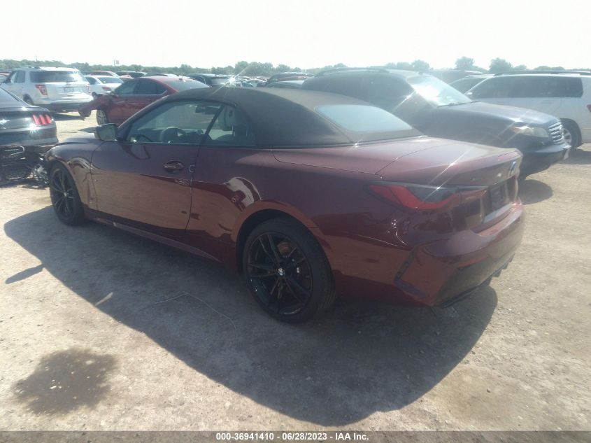 VIN: WBA63AT07NCK00220 2022 BMW 4 SERIES M440I XDRIVE