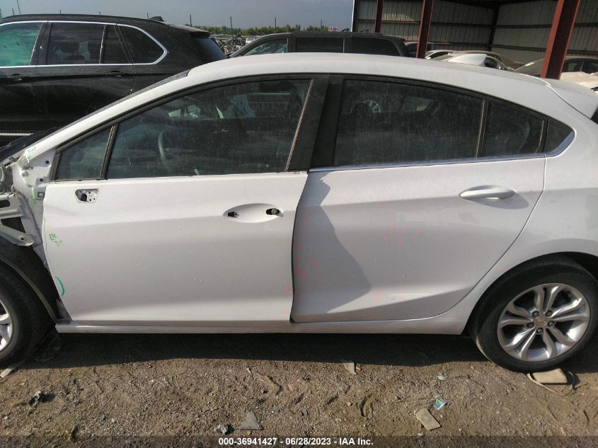 2019 CHEVROLET CRUZE LT - 3G1BE6SM0KS533399