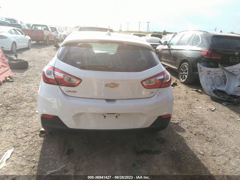 2019 CHEVROLET CRUZE LT - 3G1BE6SM0KS533399