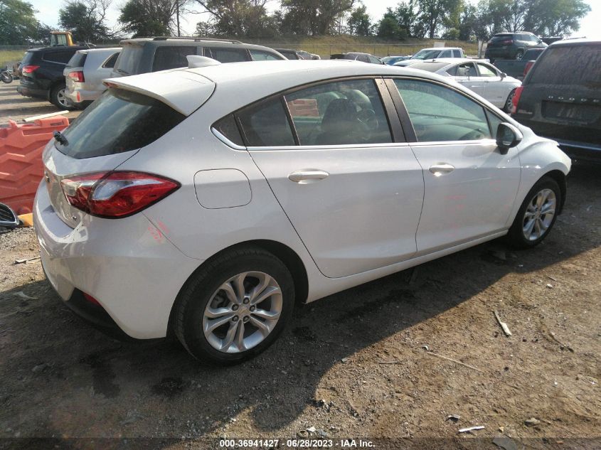 2019 CHEVROLET CRUZE LT - 3G1BE6SM0KS533399