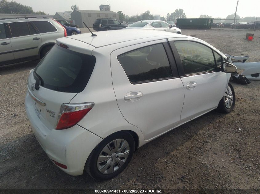 2013 TOYOTA YARIS L/LE/SE - JTDKTUD39DD566104
