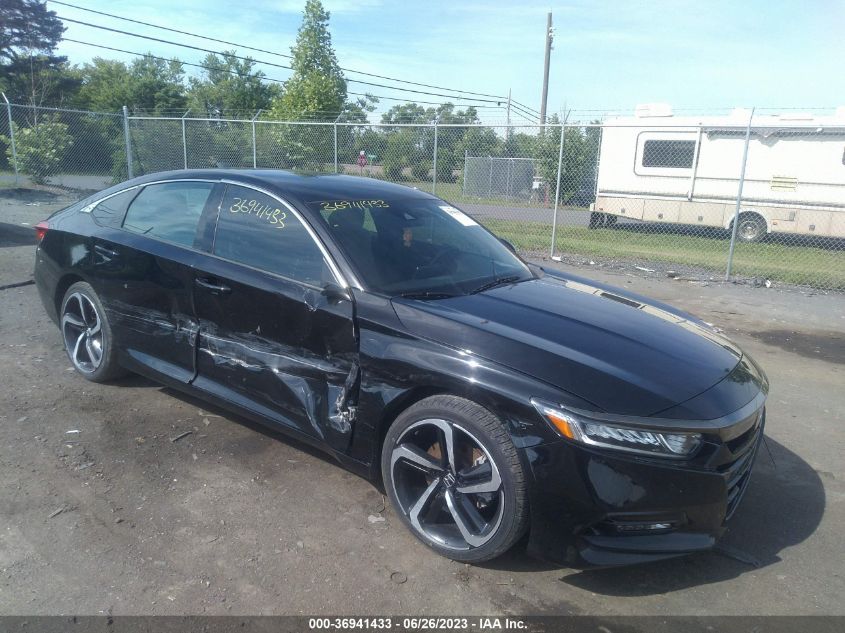 2020 HONDA ACCORD SEDAN SPORT - 1HGCV1F32LA156546