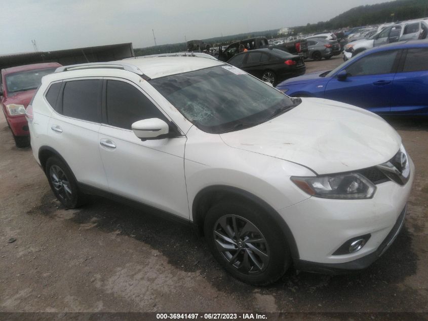 2016 NISSAN ROGUE SL - KNMAT2MV1GP730482