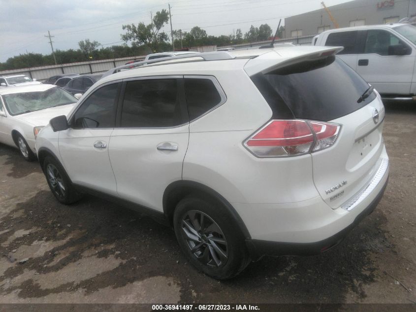 2016 NISSAN ROGUE SL - KNMAT2MV1GP730482