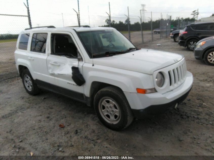 2016 JEEP PATRIOT SPORT - 1C4NJPBA5GD754192