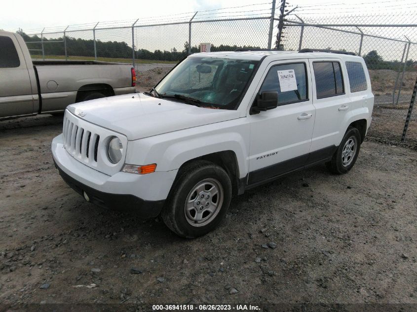 2016 JEEP PATRIOT SPORT - 1C4NJPBA5GD754192