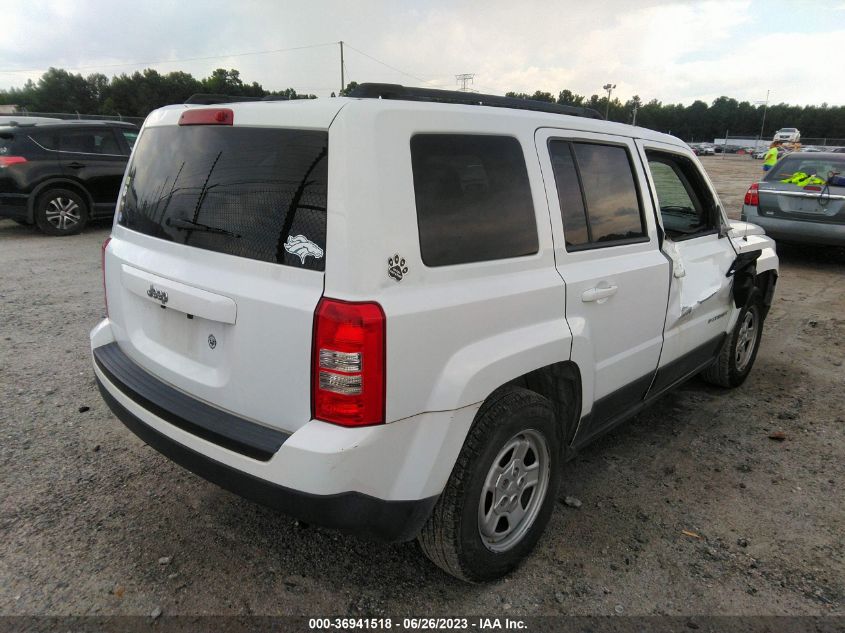 2016 JEEP PATRIOT SPORT - 1C4NJPBA5GD754192