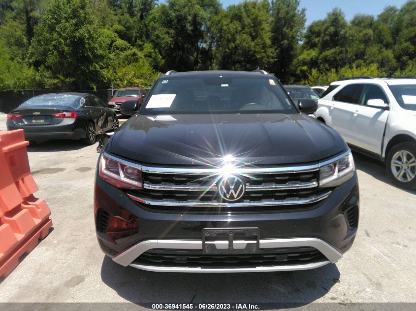 2022 VOLKSWAGEN ATLAS CROSS SPORT 3.6L V6 SE W/TECHNOLOGY - 1V2KE2CAXNC202827