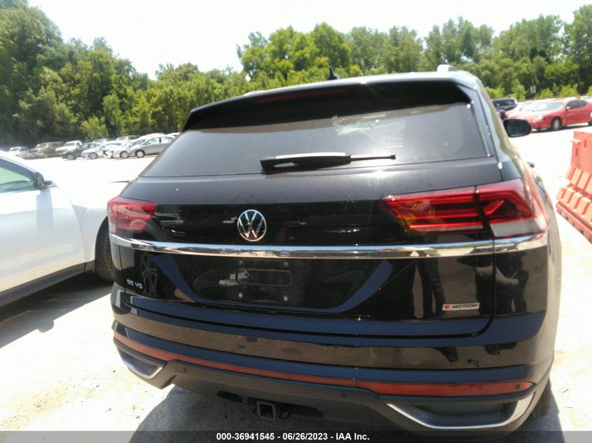 2022 VOLKSWAGEN ATLAS CROSS SPORT 3.6L V6 SE W/TECHNOLOGY - 1V2KE2CAXNC202827