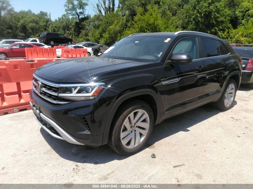 2022 VOLKSWAGEN ATLAS CROSS SPORT 3.6L V6 SE W/TECHNOLOGY - 1V2KE2CAXNC202827
