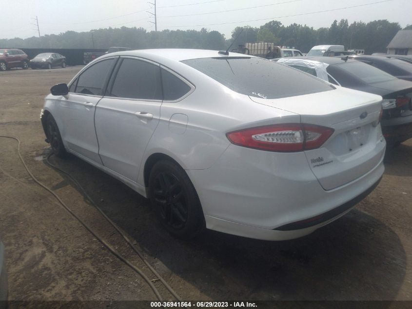 2016 FORD FUSION SE - 1FA6P0HD7G5111435