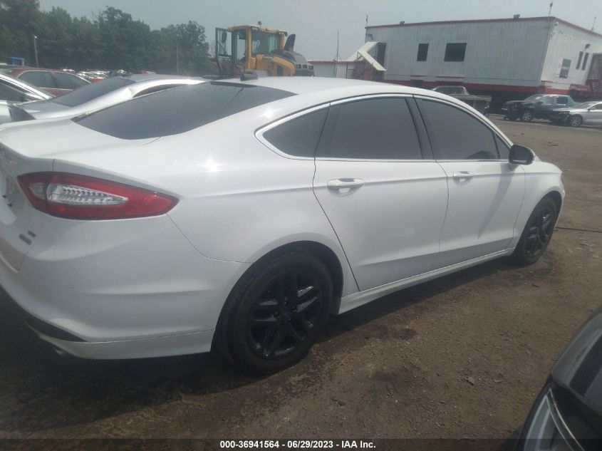 2016 FORD FUSION SE - 1FA6P0HD7G5111435